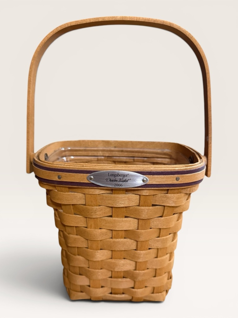 Longaberger 2006 Dresden Basket w/Protector
